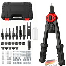 Nietmuttern Blindnietenzangen Set 2in1 Nietmaschine Zange Nietwerkzeug 3.2-6.4mm