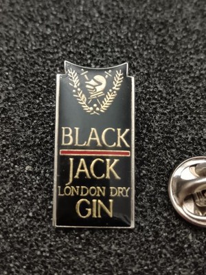 Pin's Pins Pin Emaille 62 APÉRITIF LONDON Dry GIN ''BLACK JACK'' 