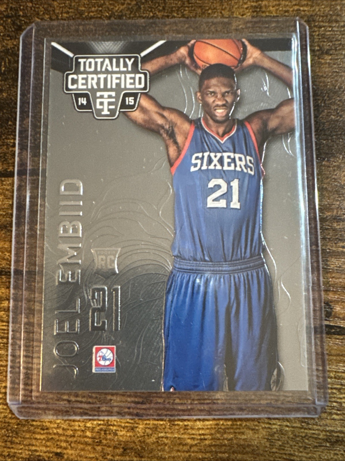 2014-15 Panini Totally Certified - #143 Joel Embiid (RC)