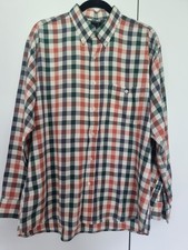 VIP MENS WEAR Brushed Cotton Check Shirt Size L Excellent Condition Worn Once