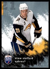 2007-08 Upper Deck Be a Player Drew Stafford Buffalo Sabres #25