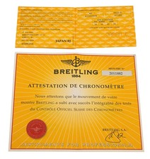 Breitling 42mm Men's Super Ocean 500M Silver Dial Auto Chrono Watch B+P A13340! 12