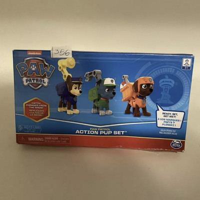 Spin Master Paw Patrol Action Pup Set Chase Rocky Zuma Talking