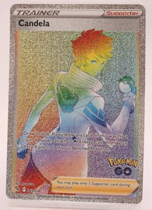 Candela 083/078 Pokémon GO Secret Rainbow Rare Trainer