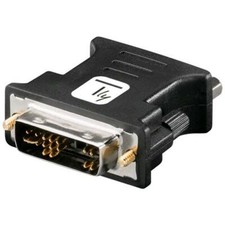 Techly Adattatore Video Analogico DVI Maschio/VGA Femmina Nero