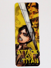 Eren Yeage Attack on Titan Clear Bookmark Anime Japan L374