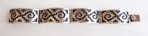 Vintage-Taxco-Sterling-Silver-Bracelet