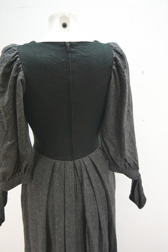 Landhauskleid von Apart Edelweiss Stickerei halbarm Raffung Leinenkleid Gr.34 - Bild 3 von 6