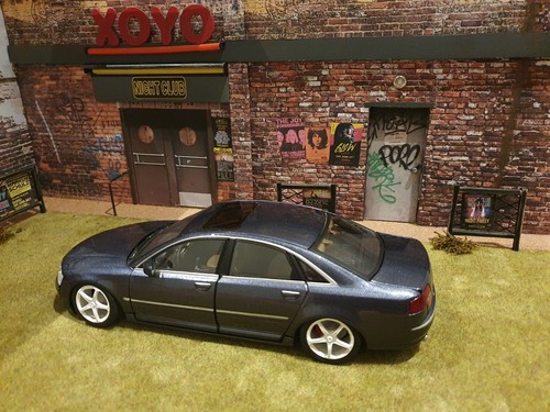 Audi A8 3.2 1/18 motor max tuning modified conversion motormax - Foto 15 di 22