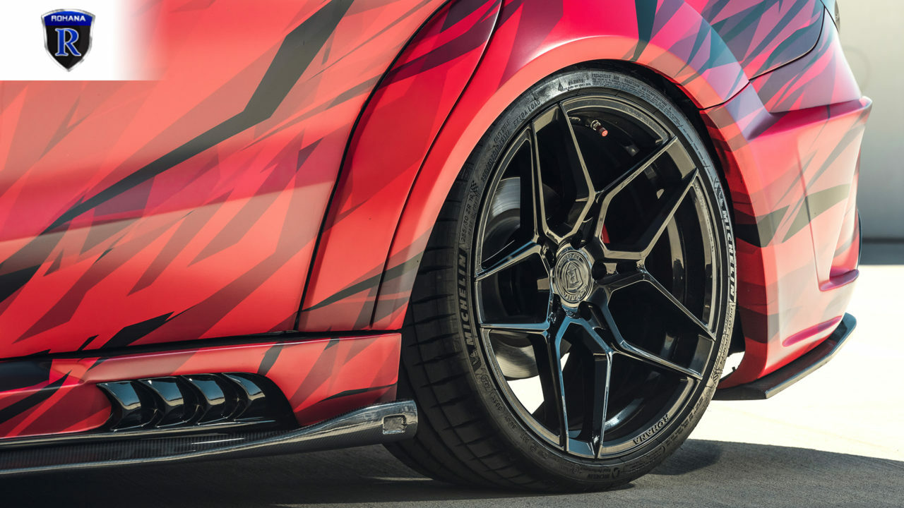 20” ROHANA RFX11 GLOSS BLACK CONCAVE WHEELS FOR LAMBORGHINI GALLARDO HURACAN