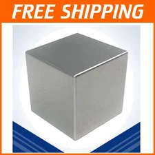 Versatile 1-Inch Tungsten Cube - Desktop Accessory with Safety Features