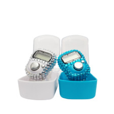 Finger Ring Digital Tally Counter Tasbeeh Tasbih Number Clicker Bling Bling