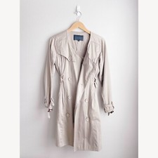 Star Place Beige Trench Coat Size M