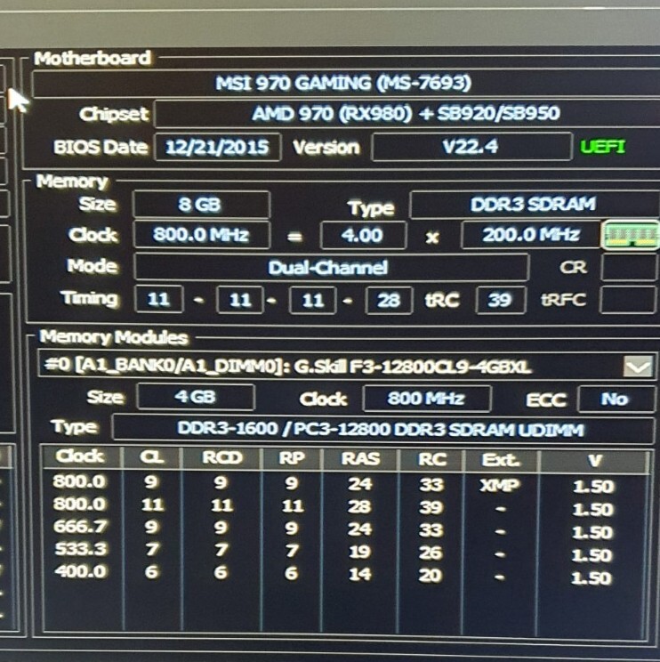 msi 970 gaming motherboard With Fx 4300 Processor 8GB RAM eBay