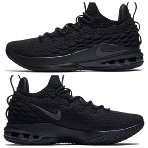 lebron low 15 triple black
