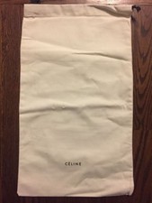 New CELINE 13.5" X 23" Dust Bag Travel Storage Shoe