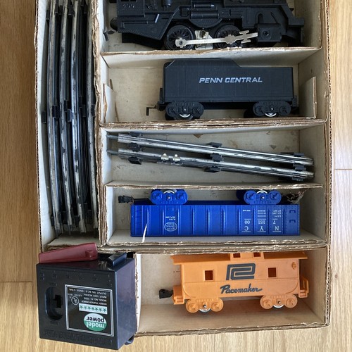 Vintage Allstate Sears elektrischer Zug 9725 Trafo 8 Kurve 4 gerade Spur - Bild 8 von 8