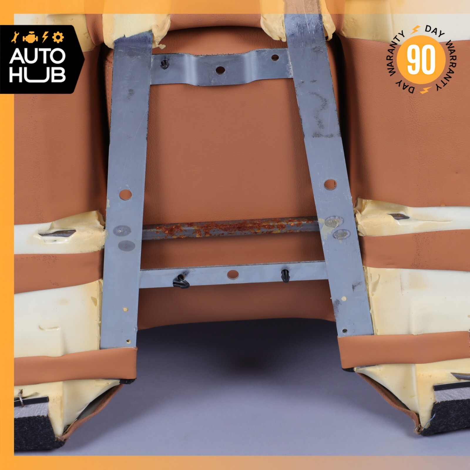 08-12 Maserati GranTurismo M145 Rear Upper Top Seat Cushion Cuoio OEM 61k