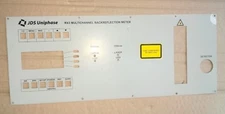 Front Panel for JDS Uniphase RX3 Multichannel Backreflection Meter