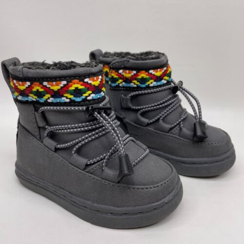 Toms Cordova Boots Castlerock Gray/Legion Blue Ripstop Sizes  display picture 1