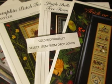 Victoria Sampler Misc/Christmas/Halloween Cross Stitch Leaflet-Your Choice-Thea 