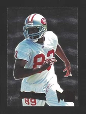 1995 Fleer Metal Silver Flashers - J.J. Stokes #43 (RC)