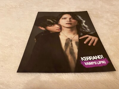 POST.08 MAGAZIN BILD/POSTER 11X8'' VAMPS (JPN)