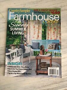  Country  Sampler Farmhouse  Style  Magazine  Summer 2022 eBay