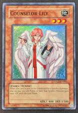 Yugioh TCG - 1x Counselor Lily - TDGS-EN081 - NM - 1st Edition - Super Rare 2008