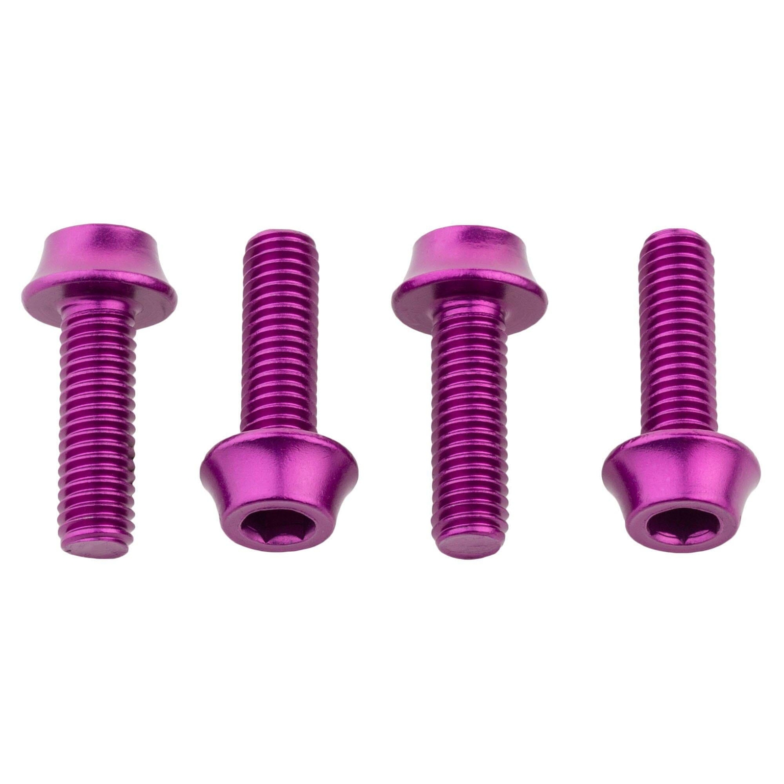 Wolf Tooth Water Bottle Cage Bolts Purple 4 Pieces