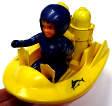 1970 Eldon Billy Blast Off Scuba Scout w/Boat Tanks on back-Non Working