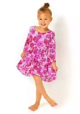 LILLY PULITZER MINI GEANNA DRESS, LILAC THISTLE, WILD FLOWERS, NWT