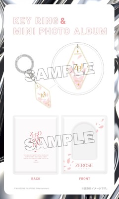 ZEROBASEONE] ZEROSE JAPAN Membership Benefit Key ring & Mini photo