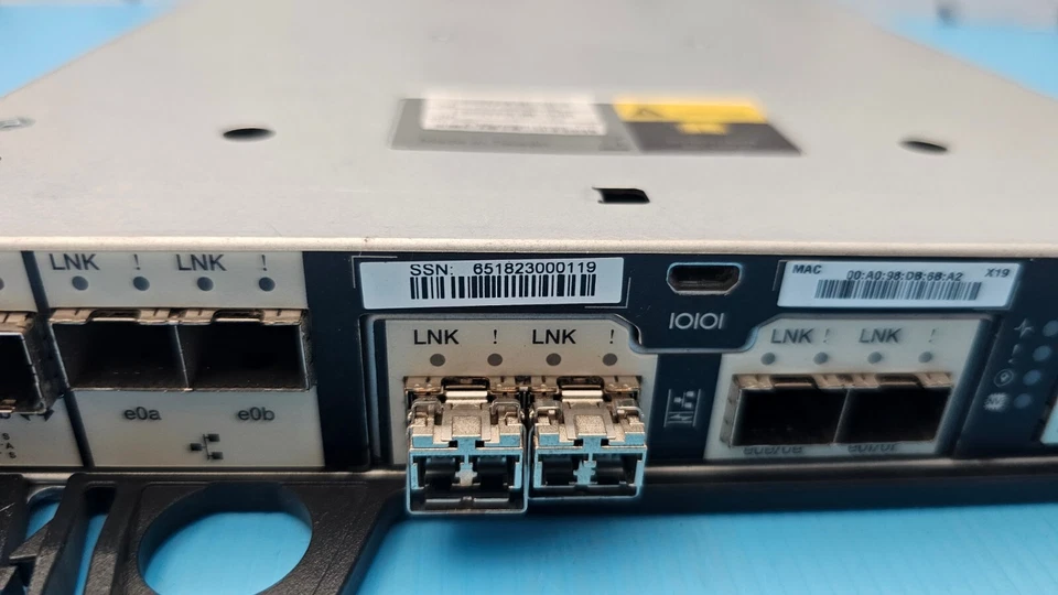 NetApp FAS2650 Storage Controller module 128GB SSD 2x 16GB 111-02505 111-02507 - Image 4 of 4