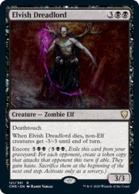x1 Elvish Dreadlord R MTG Commander Legends M/NM, English