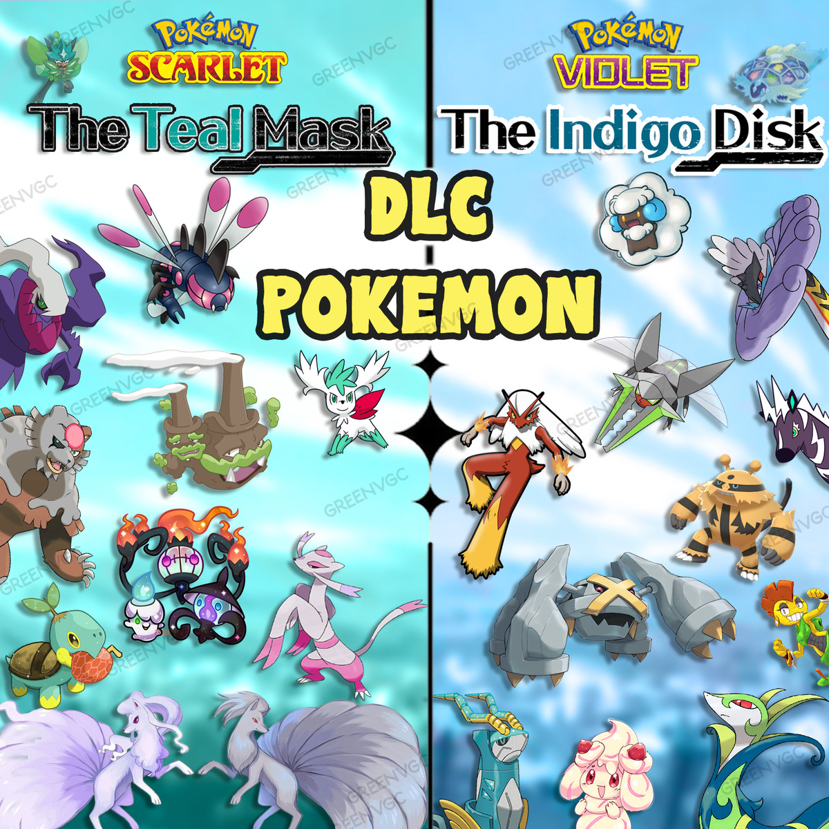 Scarlet and Violet DLC The Indigo Disk will allow players to explore as  their Pokémon