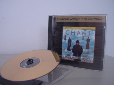 BENEDICTINE MONKS CHANT RARE MFSL 24 KARAT GOLD  LIMITED EDITION AUDIOPHILE CD