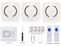 Wireless Doorbell With Ip44 Waterproof Transmitter52 Chimes4 Volume Levels Wi... on sale Wireless Doorbell With Ip44 Waterproof Transmitter52 Chimes4 Volume Levels Wi... on sale