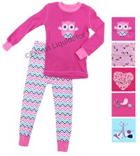 Kirkland Signature Girls 2-Piece Organic Cotton Pajama Set