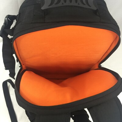 Black Amazon Basics Photography Backpack Camera Laptop Storage Orange  Interior | eBay