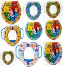 Kids Children Printed Soft Padded Baby Toddler Potty Training Toilet Seat Handle