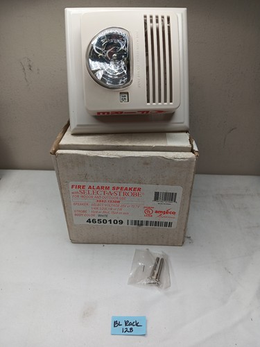 POTTER SSS2-1530W Fire Alarm Speaker w/Select-A-Strobe 4650109 - 第 1/6 張圖片