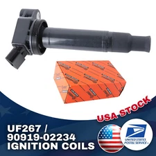 Black Reliable Ignition Coil UF267/90919-02234 1pc For Lexus ES330 3.3L V6 04-06