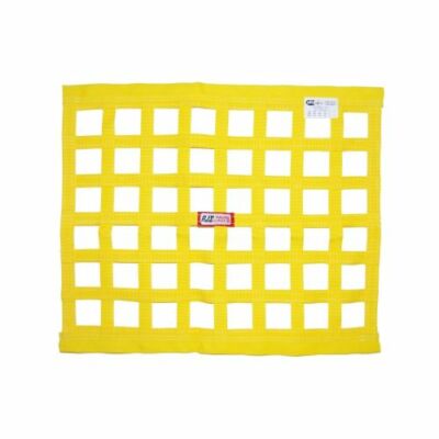 RJS Safety Products 10000406 Ribbon Window Safety Net - Rectangle; Yellow