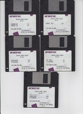 ENSONIQ EPS16 SOUND LIBRARY SL-6 EPS / EPS16 / ASR 10/88 5 DISK SET