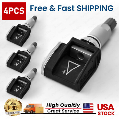 4PCS TPMS TIRE PRESSURE SENSORS For GM CHEVY GMC CADILLAC BUICK 433MHz 13516165
