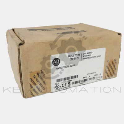 2711C-K2M PanelView C200 Monochrom Terminal, Funktion & Ziffernblock, 2 Zoll