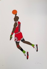 Marco Lodola ,opera Grafica Su cartoncino   ! Basket