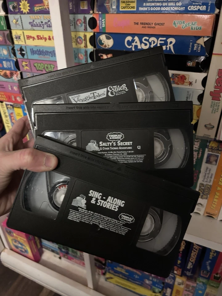 VHS Tape Lot My Little Pony VHS, Jay Plane, Thomas Train HTF OOP Late Release - Image 4 of 4