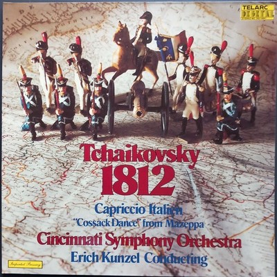 Tchaikovsky - Overture 1812, KUNZEL, Cincinnati, Telarc, STEREO,  Audiophile